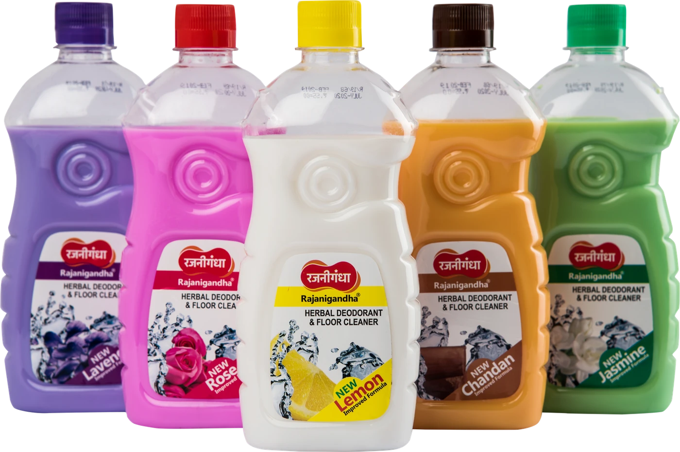Rajanigandha in all five fragrances